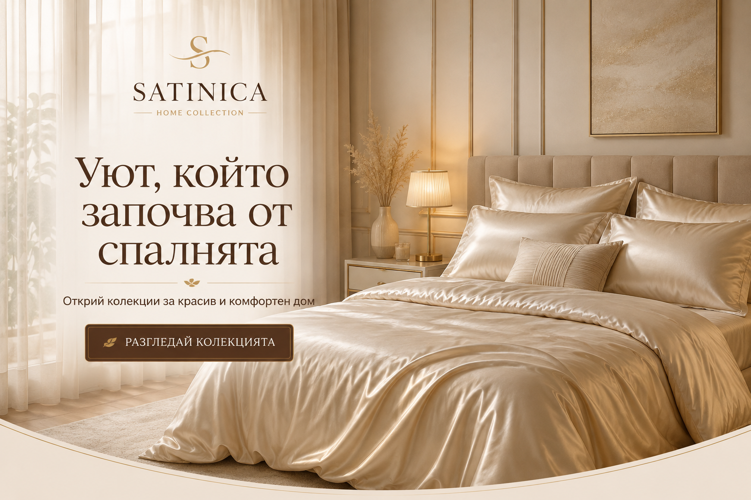 Satinica – уют, който започва от спалнята